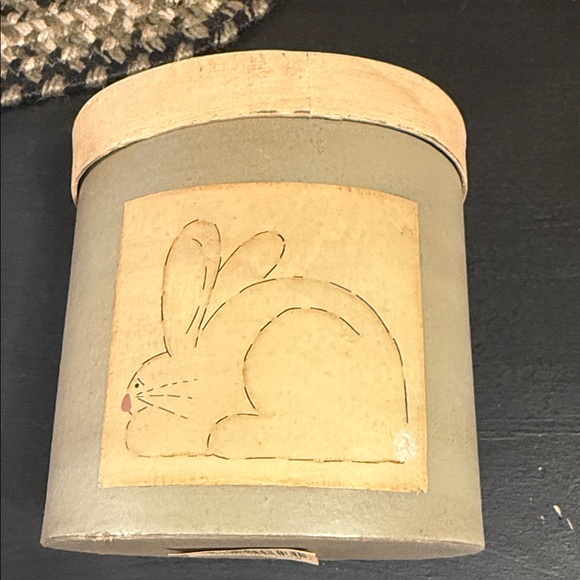 Rustic Stacking Boxes - Heart, Garden, Rabbit Design - Picture 4 of 4